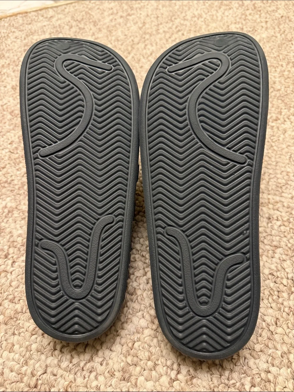 adidas Kids Black Ventilated Slip-On Clogs